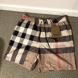 Men’s Burberry Swim Trunks
